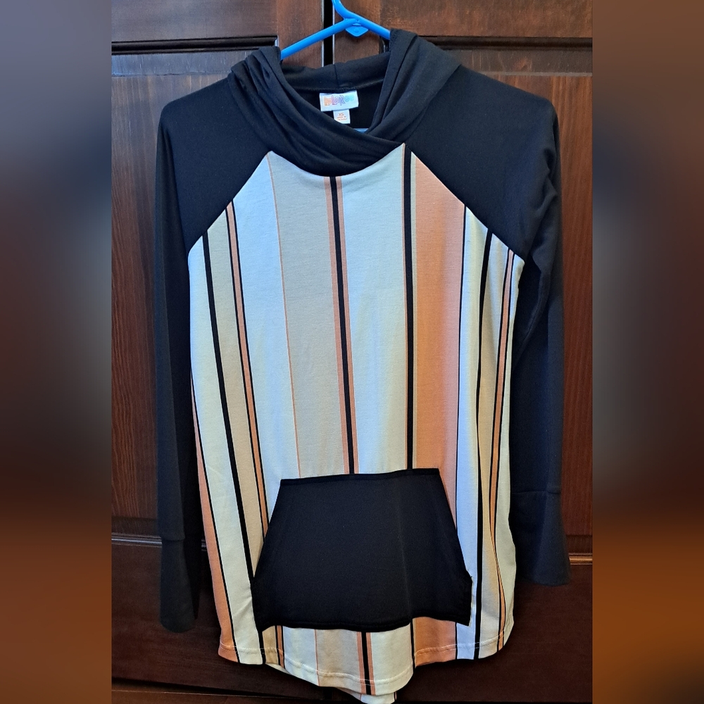 LuLaRoe Amber Lightweight Hoodie